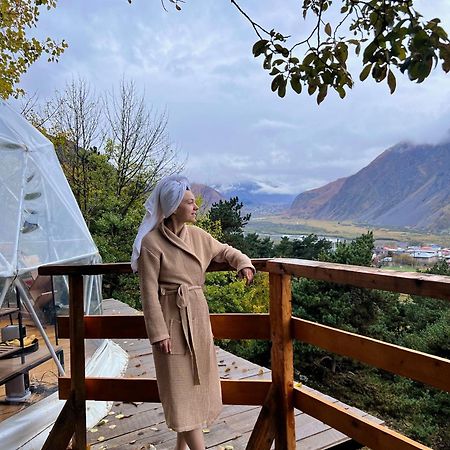 Hotel Elia Glamping Kazbegi Exterior foto