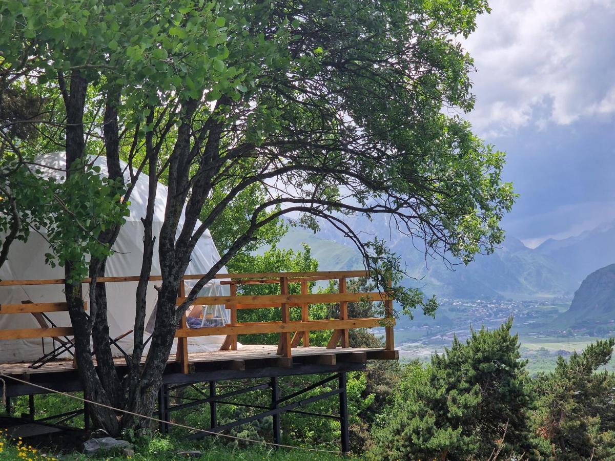 Hotel Elia Glamping Kazbegi Exterior foto