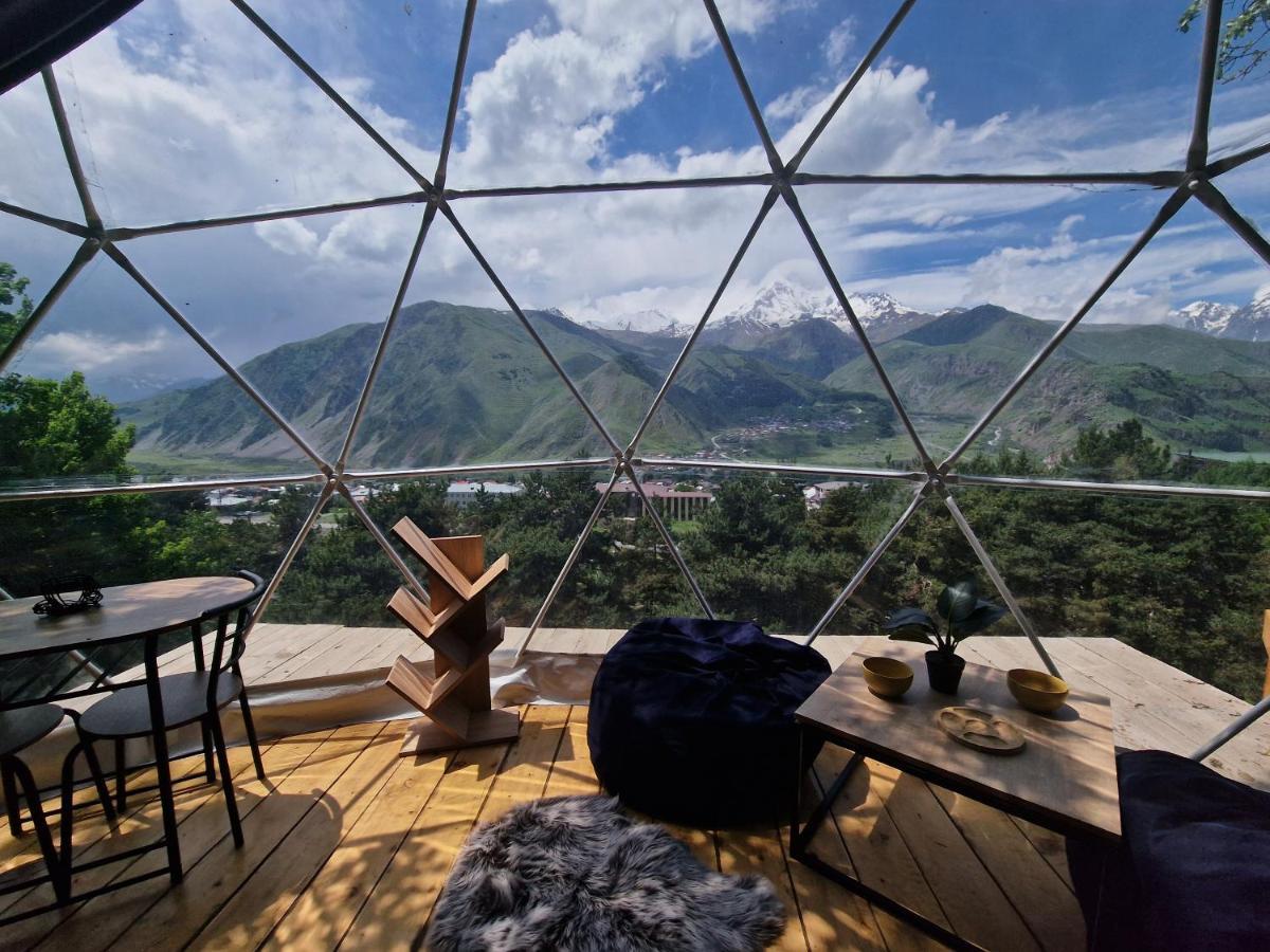 Hotel Elia Glamping Kazbegi Exterior foto