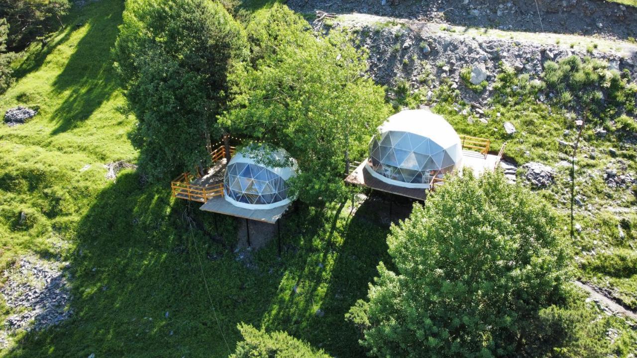 Hotel Elia Glamping Kazbegi Exterior foto