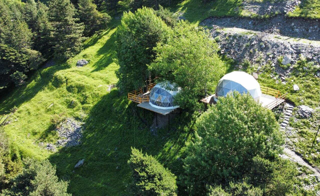 Hotel Elia Glamping Kazbegi Exterior foto