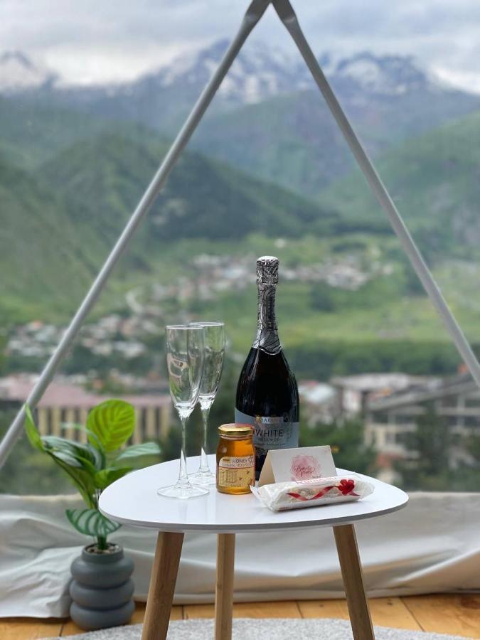 Hotel Elia Glamping Kazbegi Exterior foto