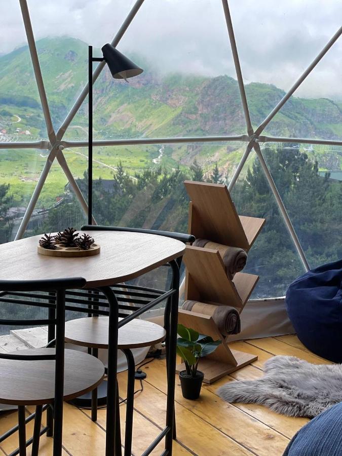 Hotel Elia Glamping Kazbegi Exterior foto
