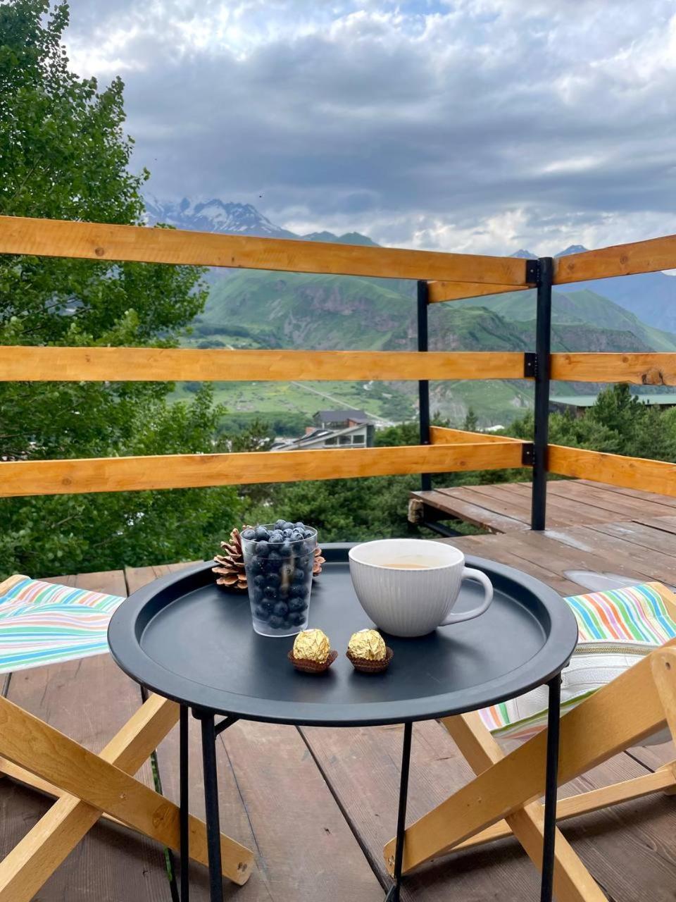 Hotel Elia Glamping Kazbegi Exterior foto