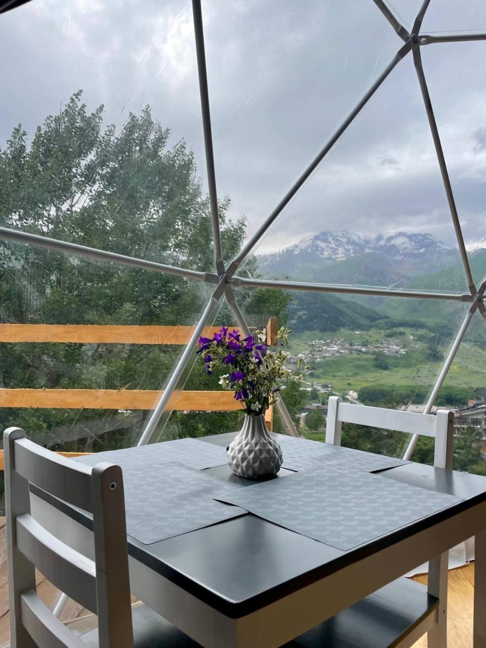 Hotel Elia Glamping Kazbegi Exterior foto