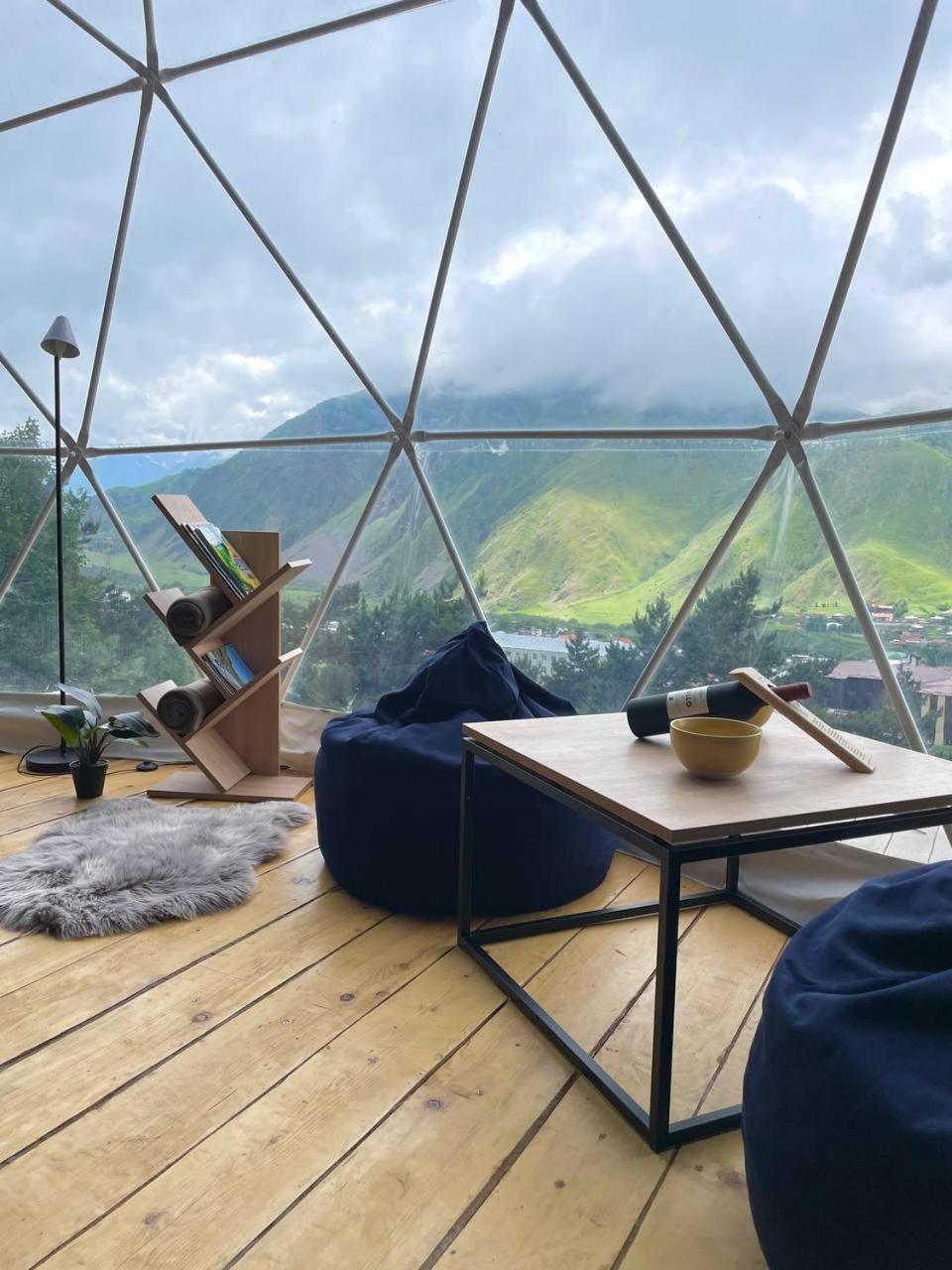 Hotel Elia Glamping Kazbegi Exterior foto