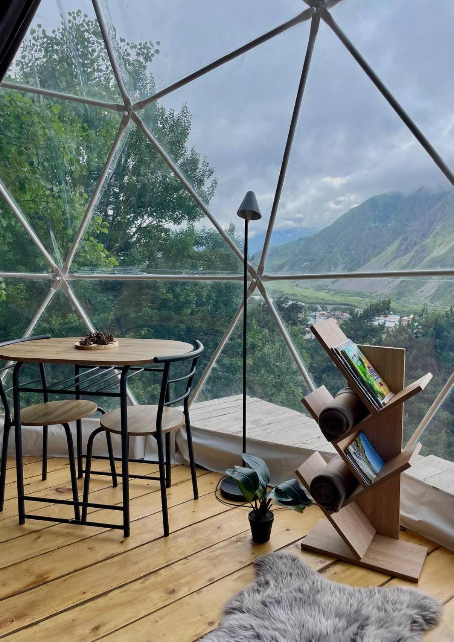 Hotel Elia Glamping Kazbegi Exterior foto