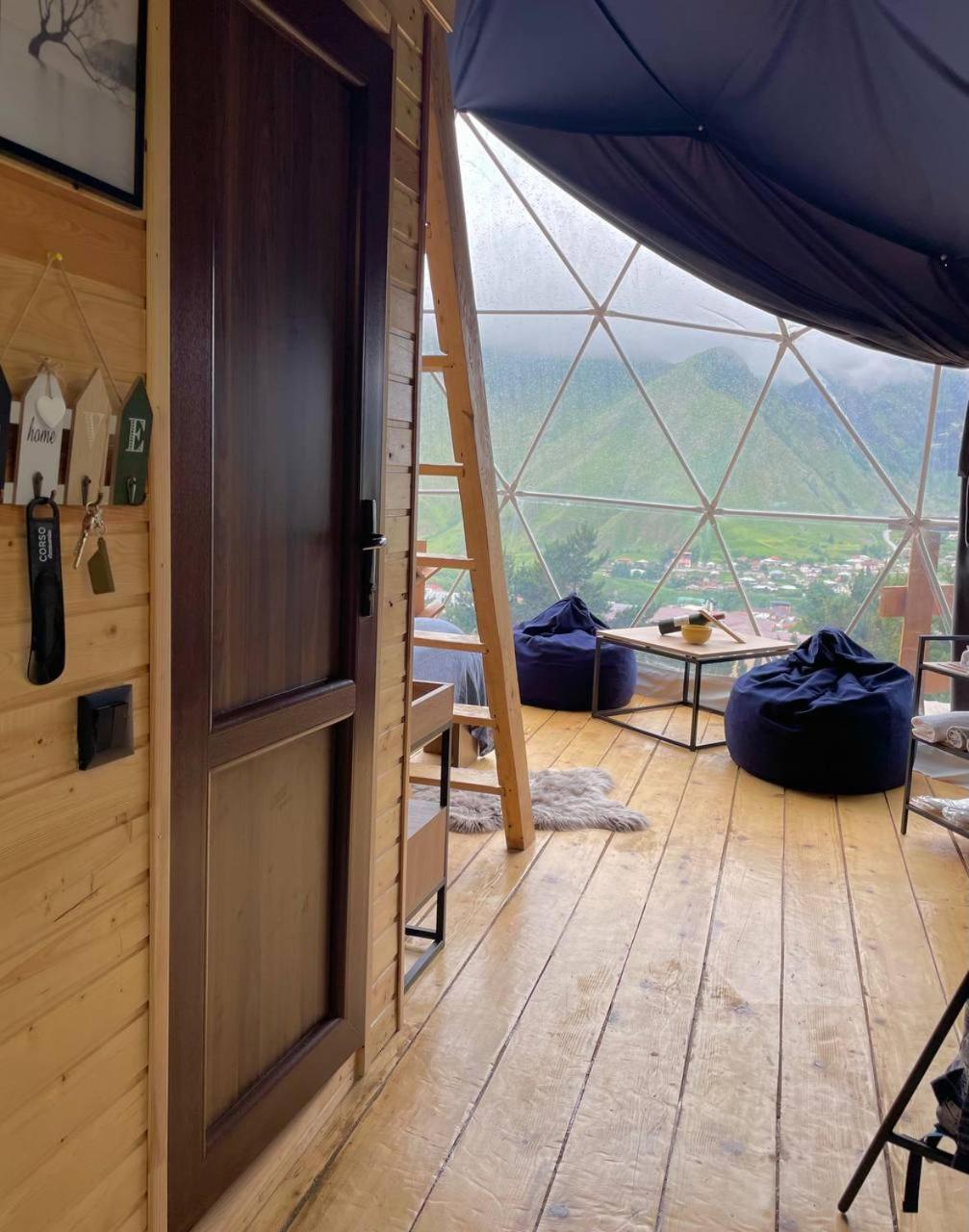 Hotel Elia Glamping Kazbegi Exterior foto