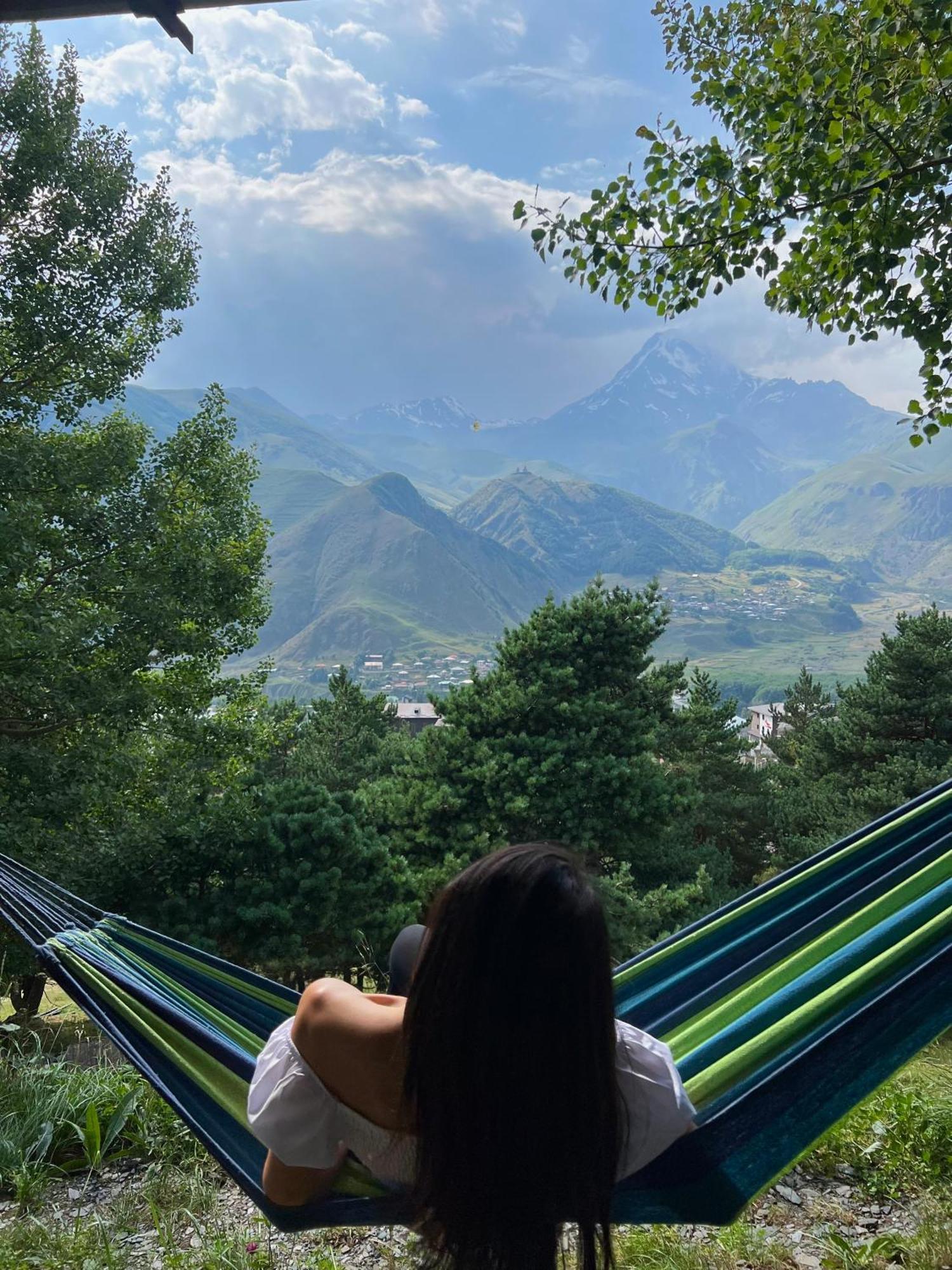 Hotel Elia Glamping Kazbegi Exterior foto